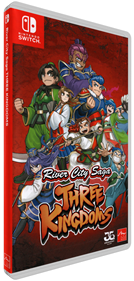 River City Saga: Three Kingdoms - Box - 3D Image