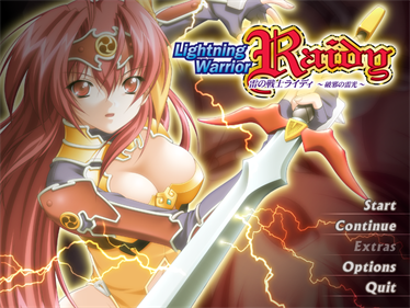 Lightning Warrior Raidy - Screenshot - Game Title Image