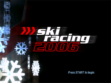 Ski Racing 2006 - Screenshot - Game Title Image