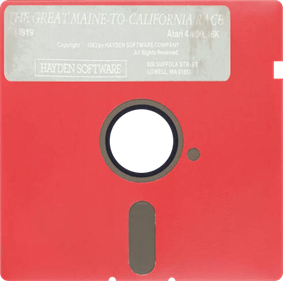 The Great Maine to California Race - Disc Image