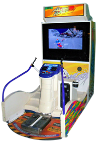 Alpine Racer 2 - Arcade - Cabinet Image