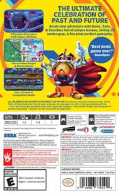 Sonic Mania - Box - Back Image