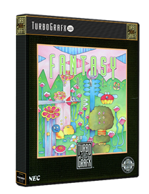 Fantasy Zone - Box - 3D Image