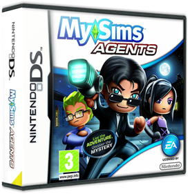 MySims Agents - Box - 3D Image