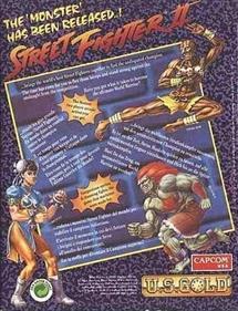 Street Fighter II - Fanart - Box - Back