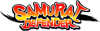 Samurai Defender - Clear Logo Image