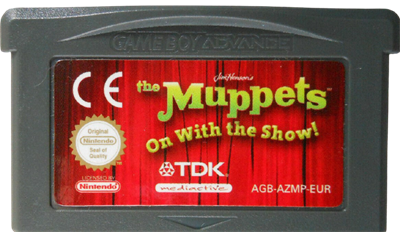 The Muppets: On With the Show! - Cart - Front Image