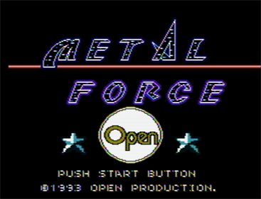 Metal Force - Screenshot - Game Title Image