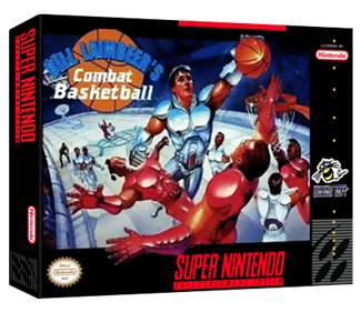 Bill Laimbeer's Combat Basketball - Box - 3D Image