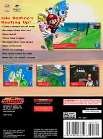 Super Mario Sunburn - Box - Back Image