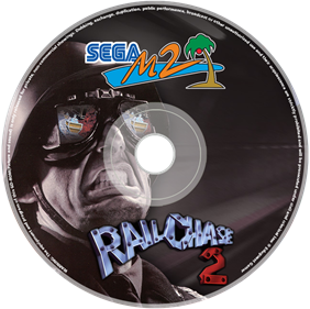 Rail Chase 2 - Fanart - Disc Image