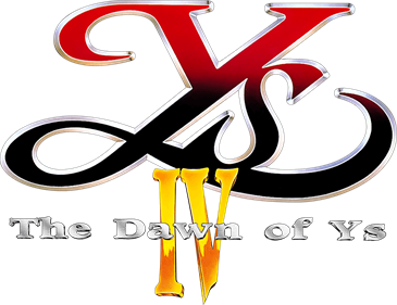 Ys IV: The Dawn of Ys - Clear Logo Image