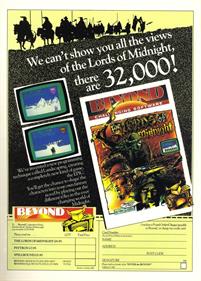 The Lords of Midnight - Advertisement Flyer - Front Image