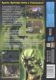 Legacy of Kain: Soul Reaver 2 - Box - Back Image