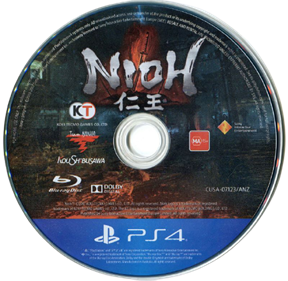 Nioh - Disc Image