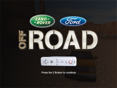 Ford Racing: Off Road - Screenshot - Game Title Image