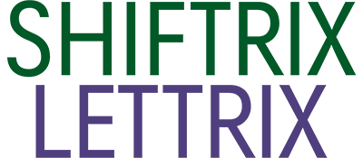 Shiftrix & Lettrix - Clear Logo Image