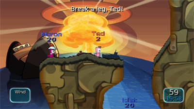 Worms: Battle Islands - Screenshot - Gameplay Image