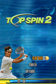 Top Spin 2 - Screenshot - Game Title Image