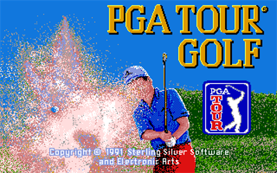 PGA Tour Golf - Screenshot - Game Title Image