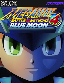 Mega Man Battle Network 4: Blue Moon - Fanart - Box - Front Image