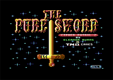 Cipher Patrol 2: The Pure Sword - Screenshot - Game Title Image