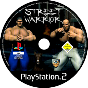 Street Warrior - Fanart - Disc Image