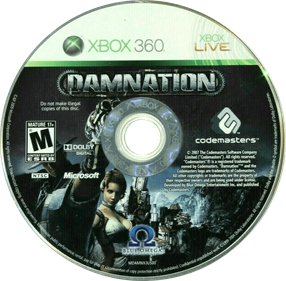 Damnation - Disc Image
