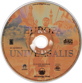 Europa Universalis - Disc Image
