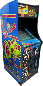 Ms. Pac-Man/Galaga: 20th Anniversary Class of 1981 Reunion - Arcade - Cabinet Image