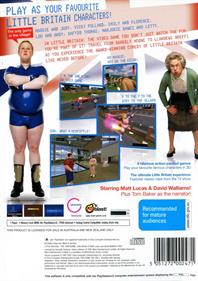 Little Britain: The Video Game - Box - Back Image