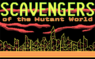 Scavengers of the Mutant World - Screenshot - Game Title Image