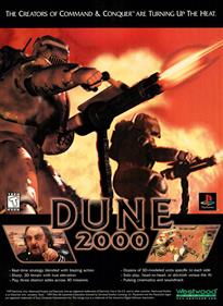 Dune 2000 - Advertisement Flyer - Front Image