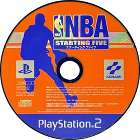 NBA Starting Five - Disc Image