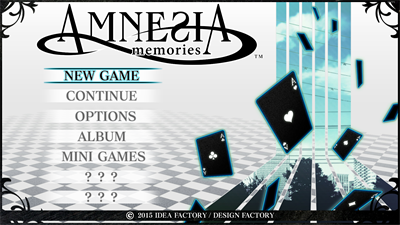 Amnesia: Memories - Screenshot - Game Title Image