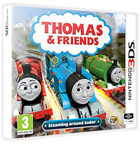 Thomas & Friends: Steaming Around Sodor - Box - 3D Image