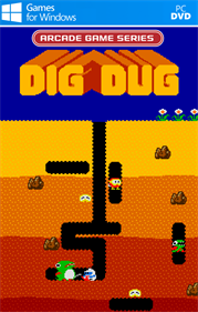 ARCADE GAME SERIES: DIG DUG - Fanart - Box - Front Image