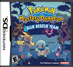 Pokémon Mystery Dungeon: Blue Rescue Team - Box - Front - Reconstructed Image