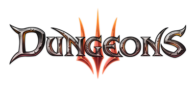 Dungeons III - Clear Logo Image