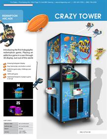 Crazy Tower - Advertisement Flyer - Front Image