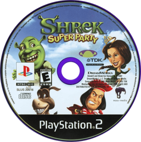 Shrek Super Party - Disc Image