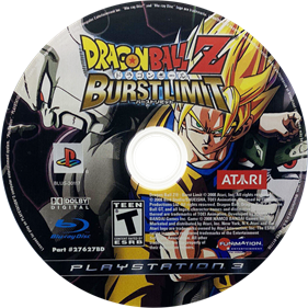 Dragon Ball Z: Burst Limit - Disc Image