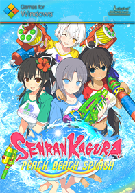 Senran Kagura: Peach Beach Splash - Fanart - Box - Front Image