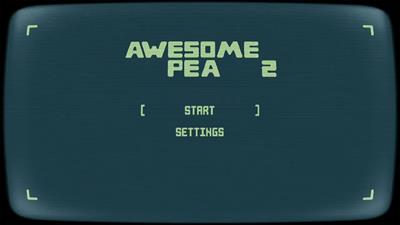 Awesome Pea 2 - Screenshot - Game Title Image