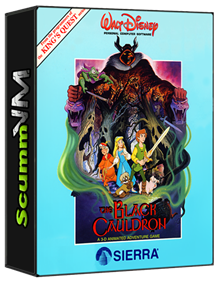 The Black Cauldron - Box - 3D Image