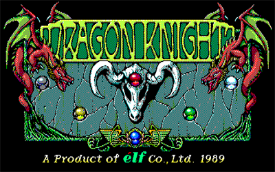 Dragon Knight - Screenshot - Game Title Image