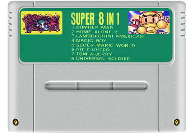 Super 8 In 1 - Fanart - Cart - Front Image