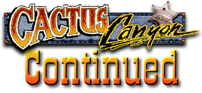 Cactus Canyon - Clear Logo Image