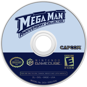 Mega Man Anniversary Collection - Disc Image