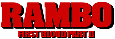 Rambo: First Blood Part II - Clear Logo Image